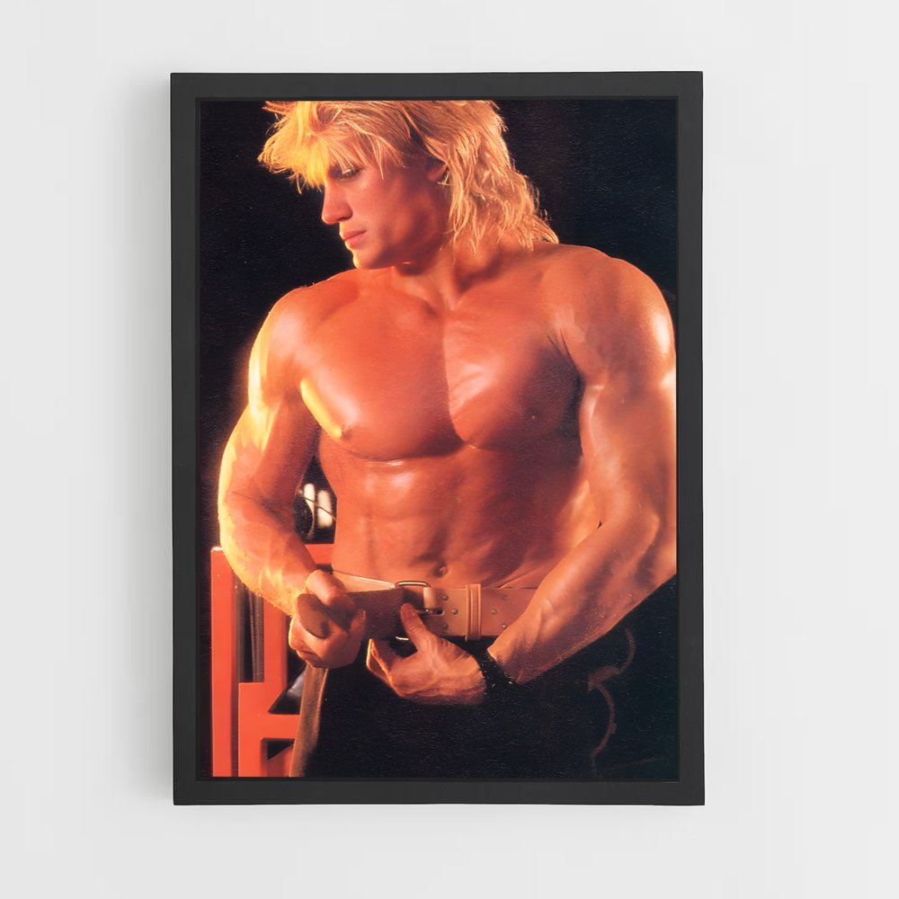 Poster Muscle & Steel – affiche Kyokushin (vue 2)